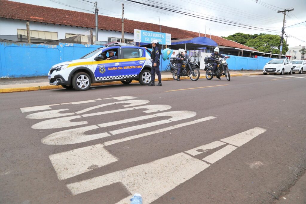 Escolas municipais de Campo Grande terão viaturas da Guarda Civil exclusivas para reforçar segurança