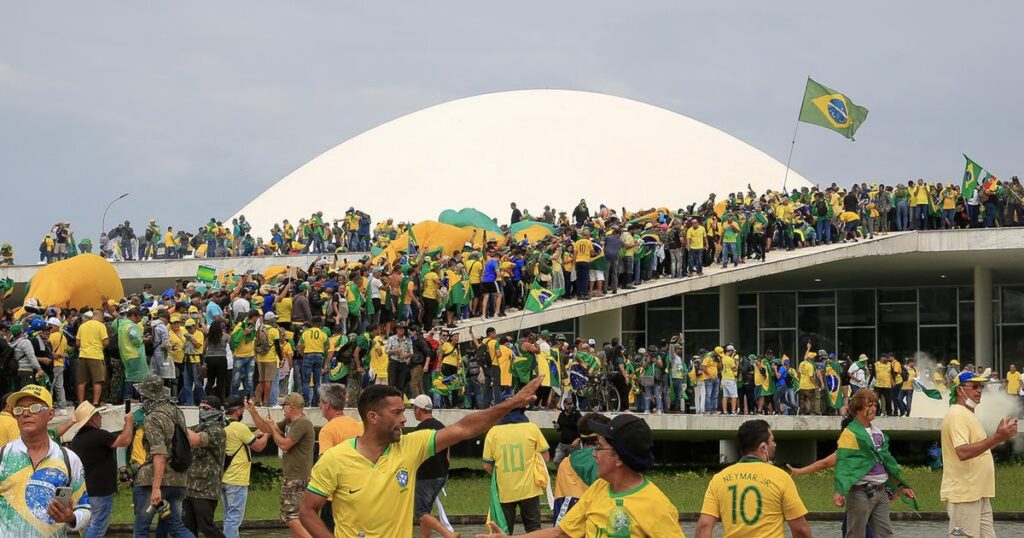 Filiados a partidos de esquerda estavam no 8 de janeiro